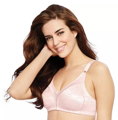 Nwt Bali Wirefree Bra Classic Support in  Pink 38D   DF3372  - Image 1 of 4