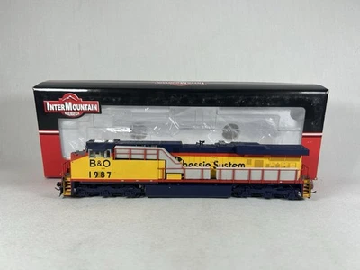 HO Intermountain DCC Sound Chessie System(B&O) ES44AC #1987 - Image 1 of 4