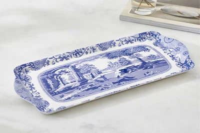 Spode - Blue Italian - Melamine Sandwich Tray - 228500N - Image 1 of 2