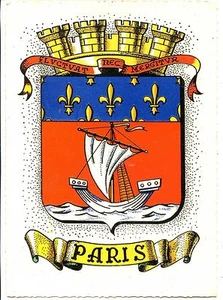 CP 75 PARIS - Blason - Picture 1 of 1