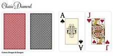 Desjgn Diamond Bridge Blackjack Index 100% Plastic Playing Cards NEW J Design