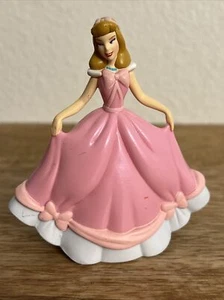 CINDERELLA IN PINK DRESS DISNEY 4” ACTION FIGURE SOLID PVC RARE TOY - Picture 1 of 14