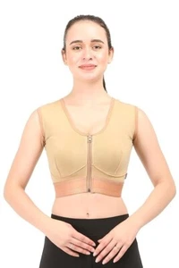 Post Surgical Compression Bra || MODERATE COMPRESSION || Breast Augmentation Bra - Picture 1 of 15