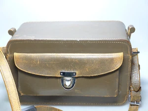 Leica M / LTM Vintage Leather Kombi Tasche case Bag - Picture 1 of 3