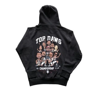 TDE Top Dawg Entertainment Kendrick Lamar 2018 Championship Tour Hoodie Mens M - Picture 1 of 6