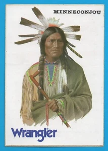 Wrangler Minneconjou adesivo sticker vintage autocollant aufkleber MA3242 - Picture 1 of 1