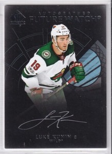 2017-18 SP Authentic Black Future Watch Autographs #152 Luke Kunin RC AUTO /5?