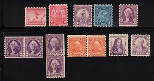 Francobolli Stati Uniti Scott # 716 717 718 719 720 721 722 723 724 725 come nuovi OG NH - Foto 1 di 1