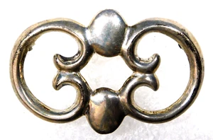 NAVAJO F J Cast STERLING FATTO A MANO Vintage PIN Estate - Foto 1 di 2