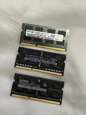 Samsung, Hynix , Elpida 4GB 2Rx8 PC3-12800 Ram (HMT451U6AFR8CPB)Used But Lik New - Image 1 of 3