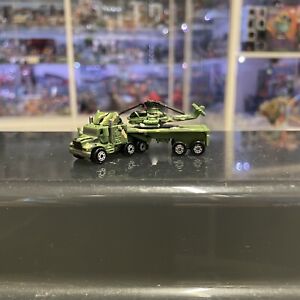 Vintage GALOOB MICROMACHINES - Semi Truck Flat Beds Military - Micro Machines