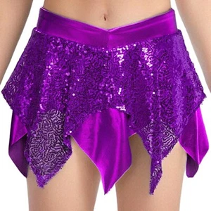 Kids Girl's Skirt Pleated Underskirt A-Line Skirts Flared Skort Latin Dancewear - Picture 1 of 31