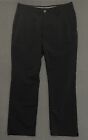 Under Armour Performance Golf Pants Mens 34X30 Black Chino Flat Front Straight