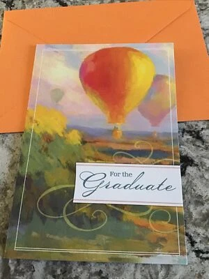 Graduation Congratulations Hot Air Balloons Hallmark Heartline Greeting Card