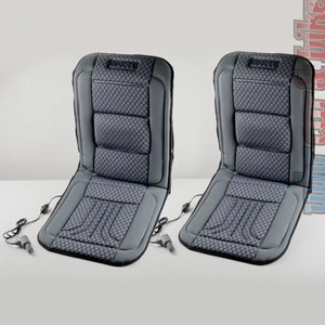 2x Sitzheizung beheizbare Sitzauflage 12V Waeco Mobicool MH-40-GS grau-schwarz - Bild 1 von 1