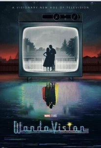 WandaVision Matt Ferguson Marvel Disney Kunstdruck Poster Bottleneck Mondo 🤩 - Bild 1 von 8