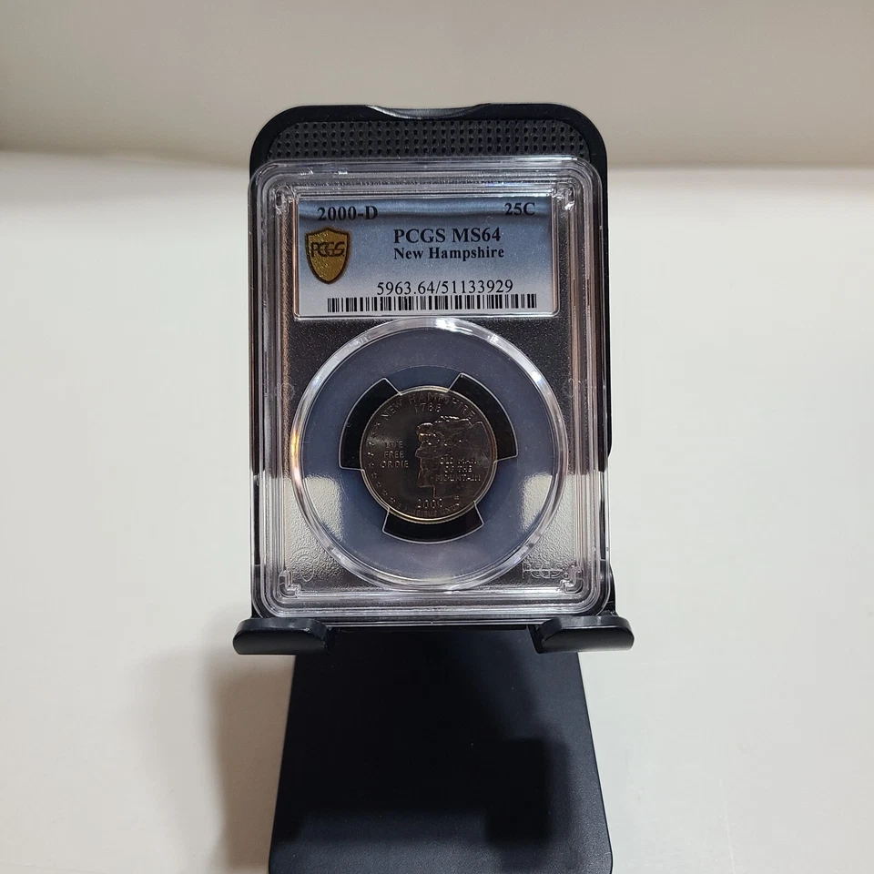 2000 US State Quarters Collection of 5. PCGS Graded in 2025. - Image 1 of 4