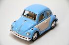 4" Kinsmart 1967 Volkswagen Beetle Diecast Model Toy Car No Scale Pastel 2T Blue