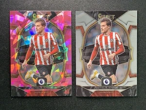 2022-23 Panini Select Premier League SC Mathias Jensen Terrasse rosa Eisbasis #19 - Bild 1 von 2