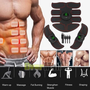 Estimulador Muscular EMS Cinturon Abdominal con Pantalla LCD Entrenador de ABS - Imagen 1 de 74