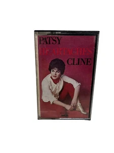 Patsy Cline - HEARTACHES - Cassette Tape Country Music Tested - Picture 1 of 3