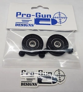 RC Wheelie Bar Wheels Drag Racing NPRC, Singles or Pairs, 30mm x 10mm (1.2 inch) - Picture 1 of 10