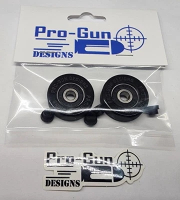 RC Wheelie Bar Wheels Drag Racing NPRC, Singles or Pairs, 30mm x 10mm (1.2 inch) - Image 1 of 4