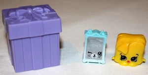 CAJA REGALO REGALO SHOPKINS + 2 FIGURAS CHARLIE CHEESE & JANE MARCO AZUL - Imagen 1 de 3