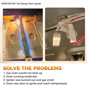 Ricambio accenditore forno a gas MEE61841401 sostituisce MEE61841403 EA3535362 - Foto 1 di 7