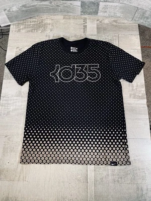 Nike Kevin Durant KD 35 Black Polka Dot Basketball Foundation T Shirt Mens Large - Image 1 of 4