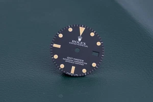 Rolex GMT mattschwarz MK5 Zifferblatt für Modell 1675 FCD24609 - Bild 1 von 2