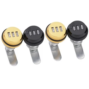 File Cabinet Password Cam Lock 3 Dial Anti Theft Zinc Alloy For Dressing Loc SAL - Bild 1 von 17