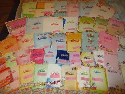 gros choix de feuilles diddl A4/A5/A6 blanches anciennes et couleur - Photo 1/3