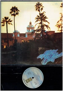 EAGLES HOTEL CALIFORNIA 1976 VINYL  ALBUM PICTURE INNER - Imagen 1 de 2