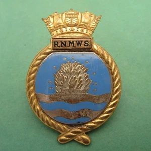 The Royal Naval Auxiliary Service Mine Watchers/Spotters (Gaunt) Cap Badge - Picture 1 of 5