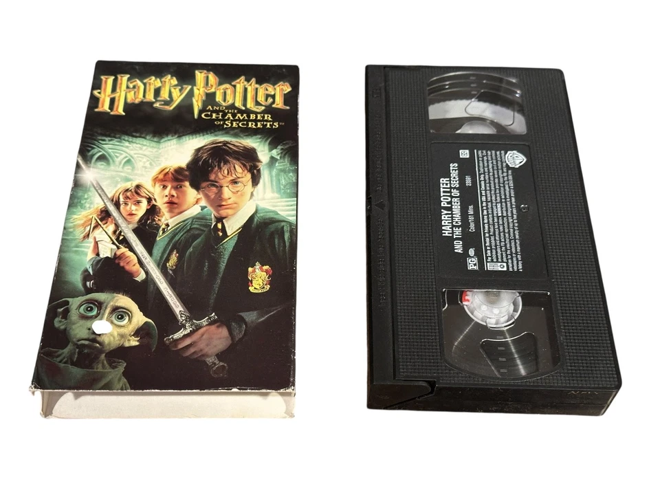 Harry Potter and the Chamber of Secrets VHS 2003 Fantasy Original Release - Image 1 of 2