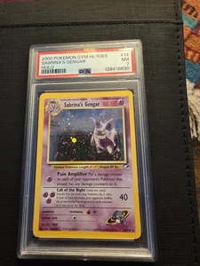 2000 POKEMON GYM HEROES SABRINA'S GENGAR Gem Mint 7 - Picture 1 of 2