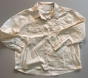 Neu mit Etikett Kensie Damen Off White Utility Jacke Größe XL - Bild 1 von 6