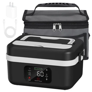 Rechargeable Self-Heating Lunch Box, 16,000 mAh Cordless Electric Lunch Box F... - Picture 1 of 7