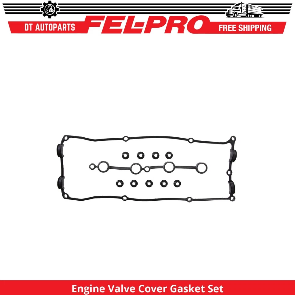 Juego de juntas de cubierta de válvula de motor Fel-Pro 1999 para Nissan Frontier 1998-2004 2,4 L L4 Foto 1 de 1