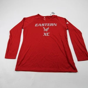 Eastern Washington Eagles adidas Long Sleeve Shirt Women's Red New - Picture 1 of 9