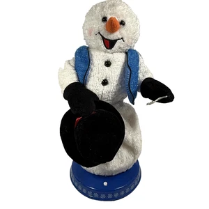Gemmy animierte sich drehende Schneeflocke Schneemann singen tanzen Schnee Geizhals LESEN - VIDEO - Bild 1 von 14
