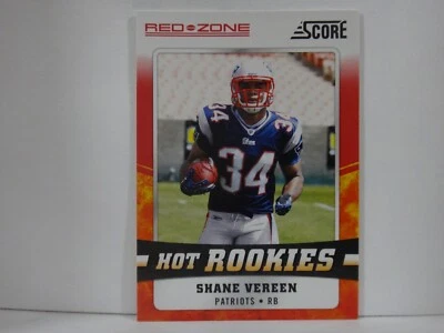 2011 Score Hot Rookies Red Zone #25 Shane Vereen - NM-MT - Image 1 of 2