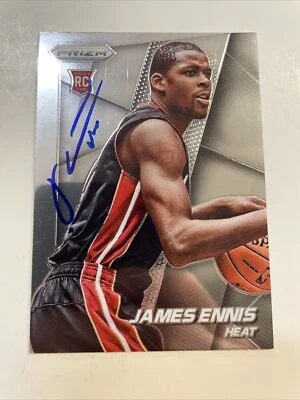 2014 Panini Prizm James Ennis Autograph Card #274 In Person M429 - Image 1 of 2