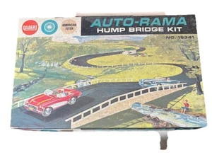 GILBERT AMERICAN FLYER AUTO-RAMA 1:32 HUMP BRIDGE KIT w/ Original Box! PN 19341 - Picture 1 of 7