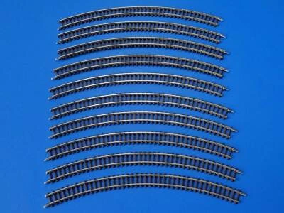 MARKLIN Z - 8520 - 10x Curved Track Section - mini-club / EXC - Image 1 of 2