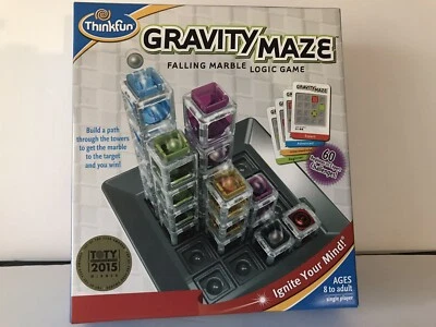 NEW Think Fun GRAVITY MAZE Falling Marble Logic Game age 8 to Adult  - Image 1 of 3