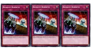Yugioh - 3X Remote Rebirth - Common - Unlimited - CIBR-EN069 - Near Mint - Picture 1 of 1