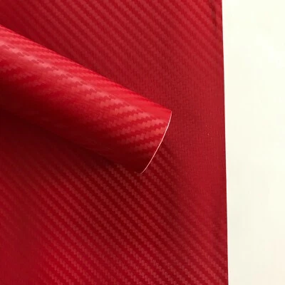 Premium 3D Carbon Fiber Matte Textured Vinyl Wrap Sticker Decal Air Bubble Free - Image 1 of 3