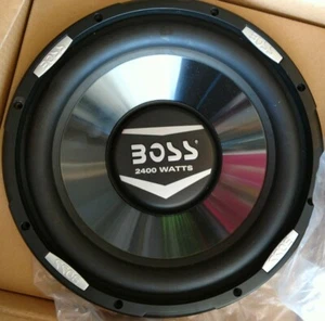 Pair Boss Audio AR12DVC 12" 2400W Car Subwoofer Dual-4 Ohm Subs disconnected - Picture 1 of 4